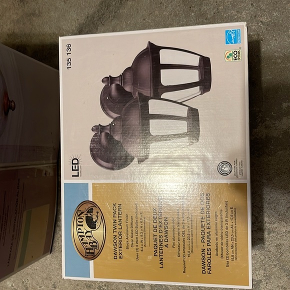 Hampton bay Dawson twin pack exterior light - Picture 5 of 5
